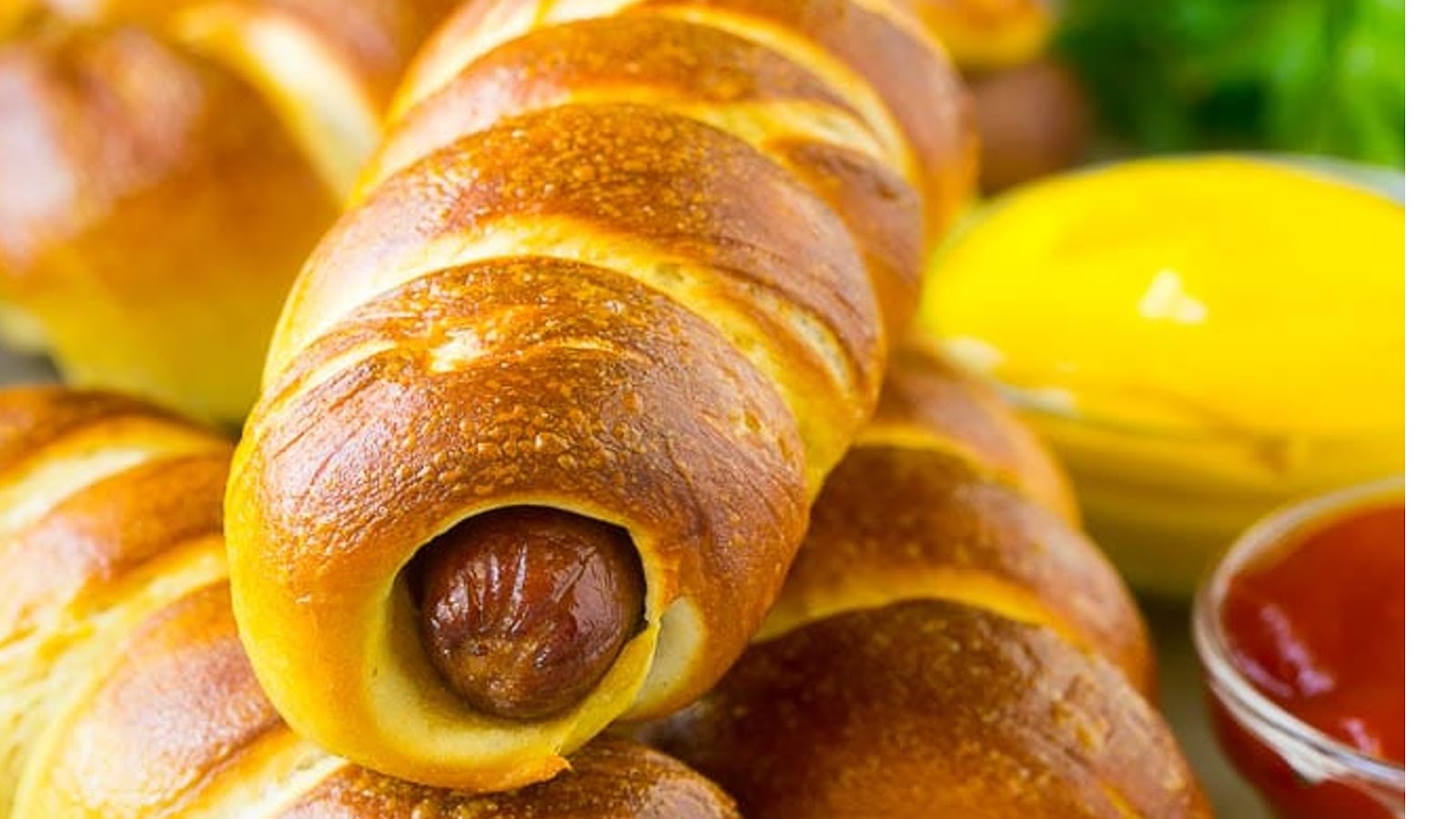 Authentic Bagel Dog hot dog