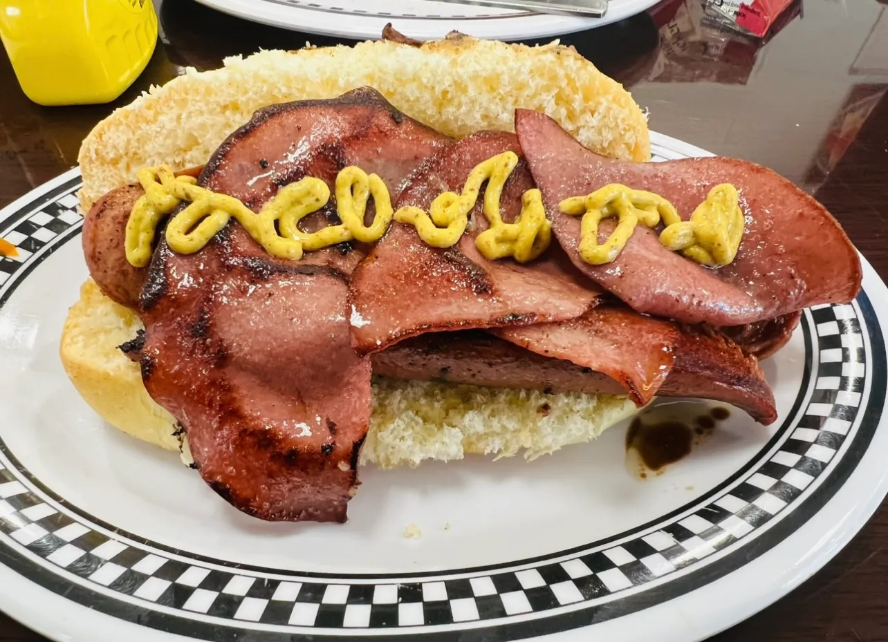 Authentic Baltimore Bologna Dog hot dog