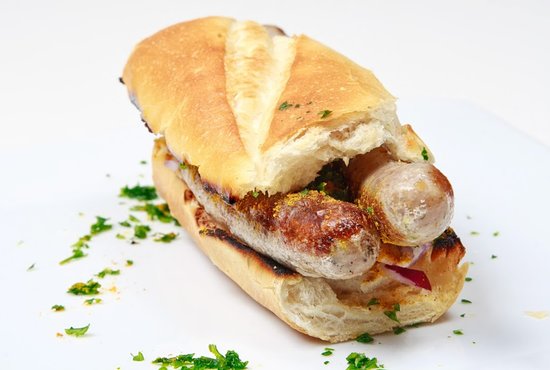 Authentic Bosna hot dog
