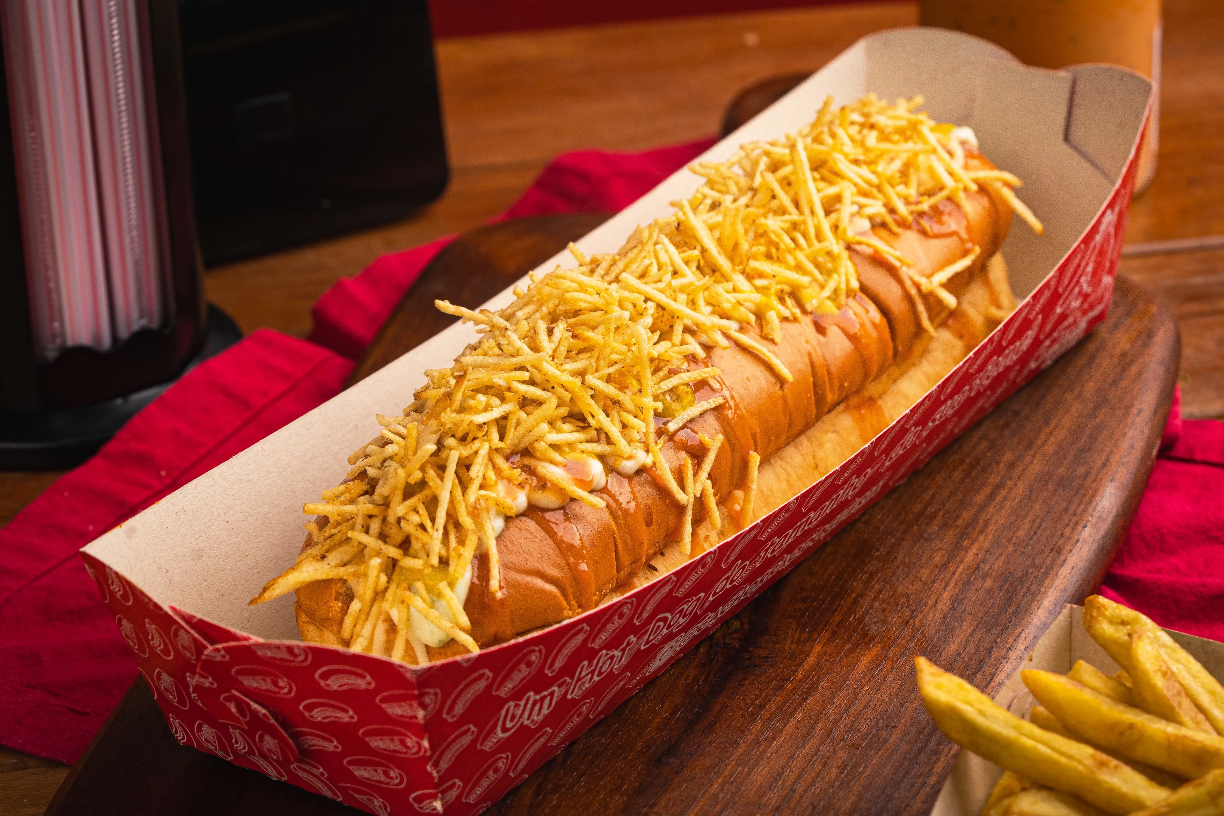 Authentic Carioca hot dog