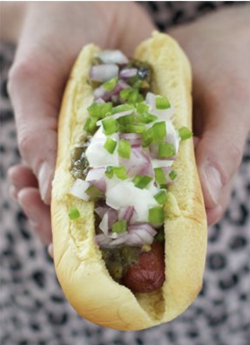 Authentic Denver Dog hot dog