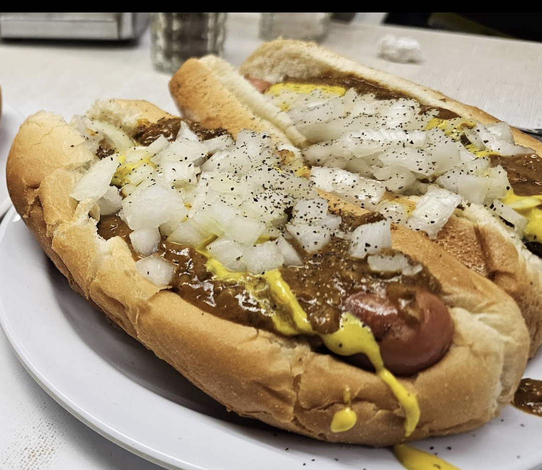 Authentic Detroit Coney hot dog
