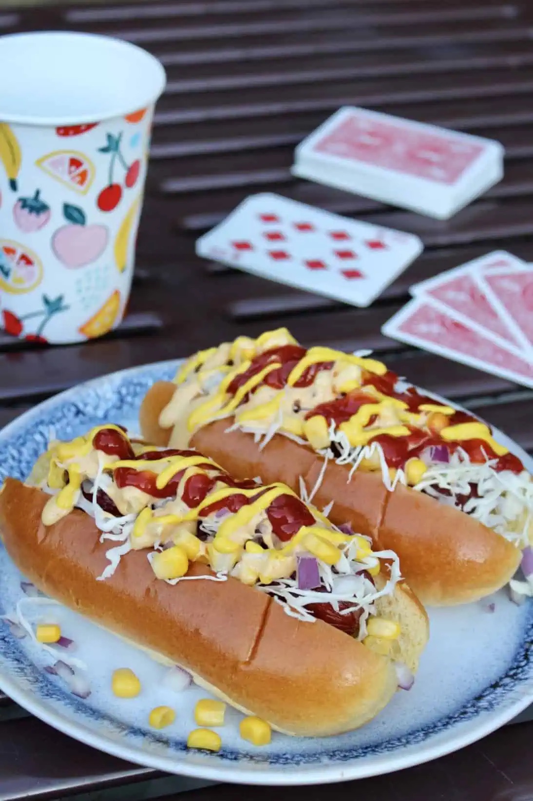 Authentic Dominican Republic Hot Dog hot dog