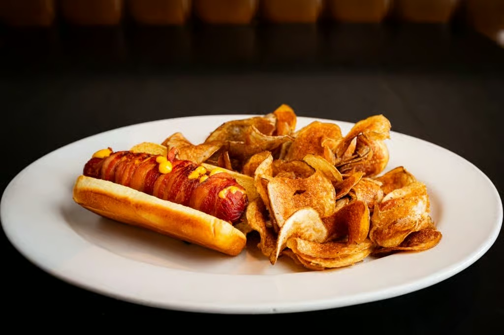 Authentic Francheezie hot dog