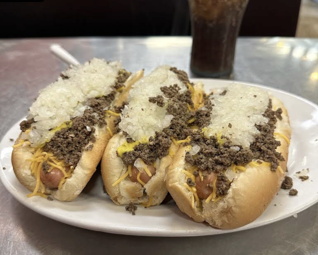 Authentic Jackson Coney hot dog
