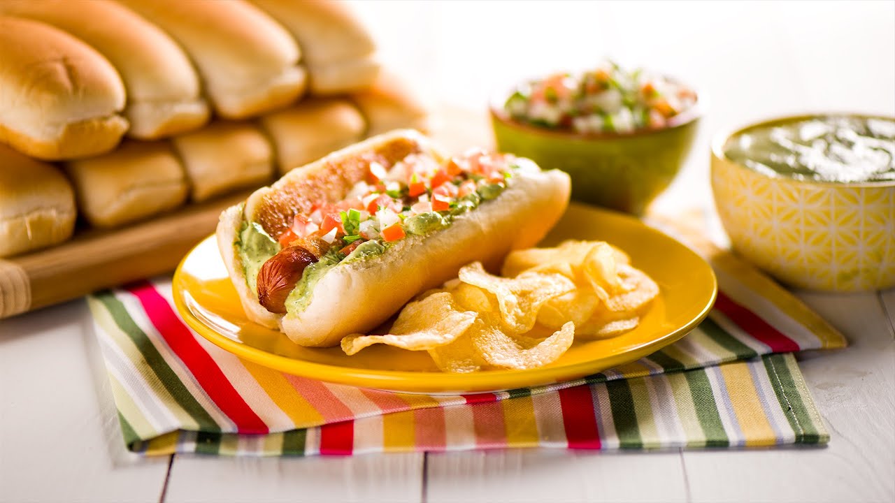 Authentic Mexico City Dog hot dog