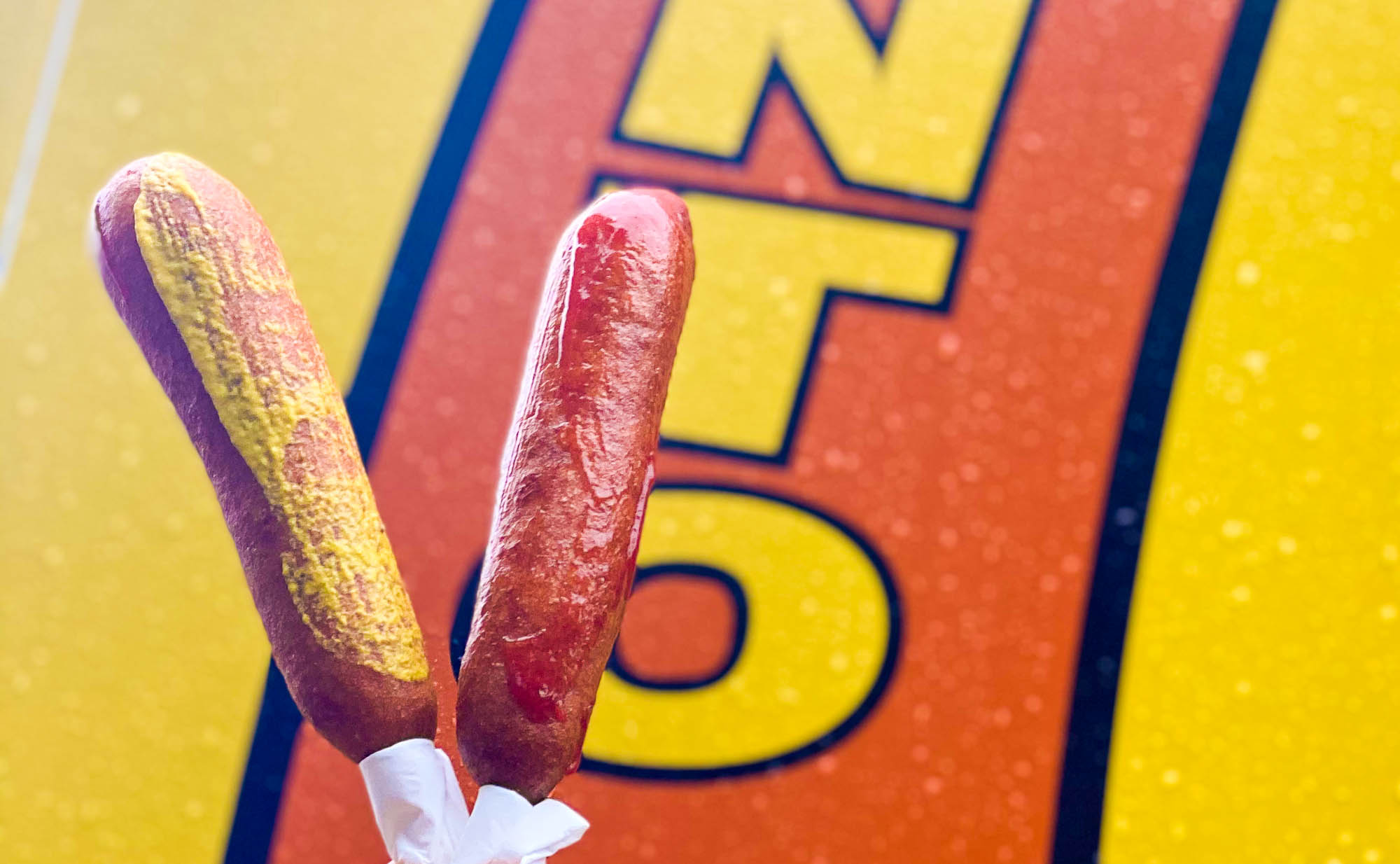 Authentic Pronto Pup hot dog