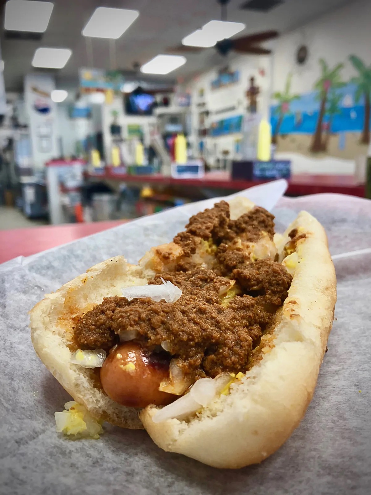 Authentic Norfolk Dog hot dog
