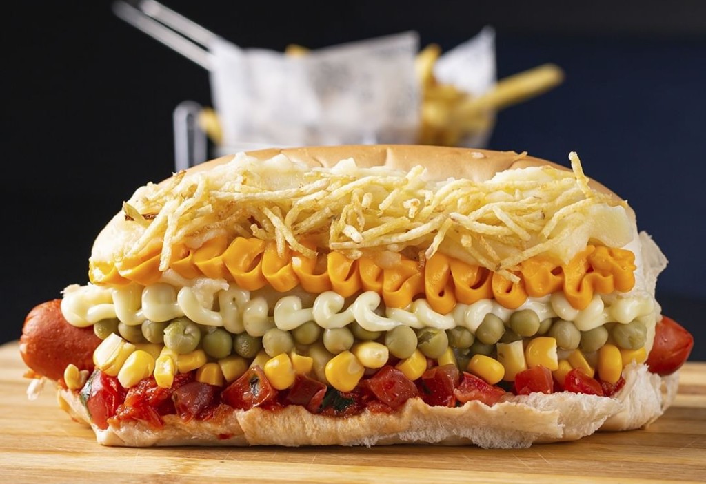 Authentic Paulista hot dog