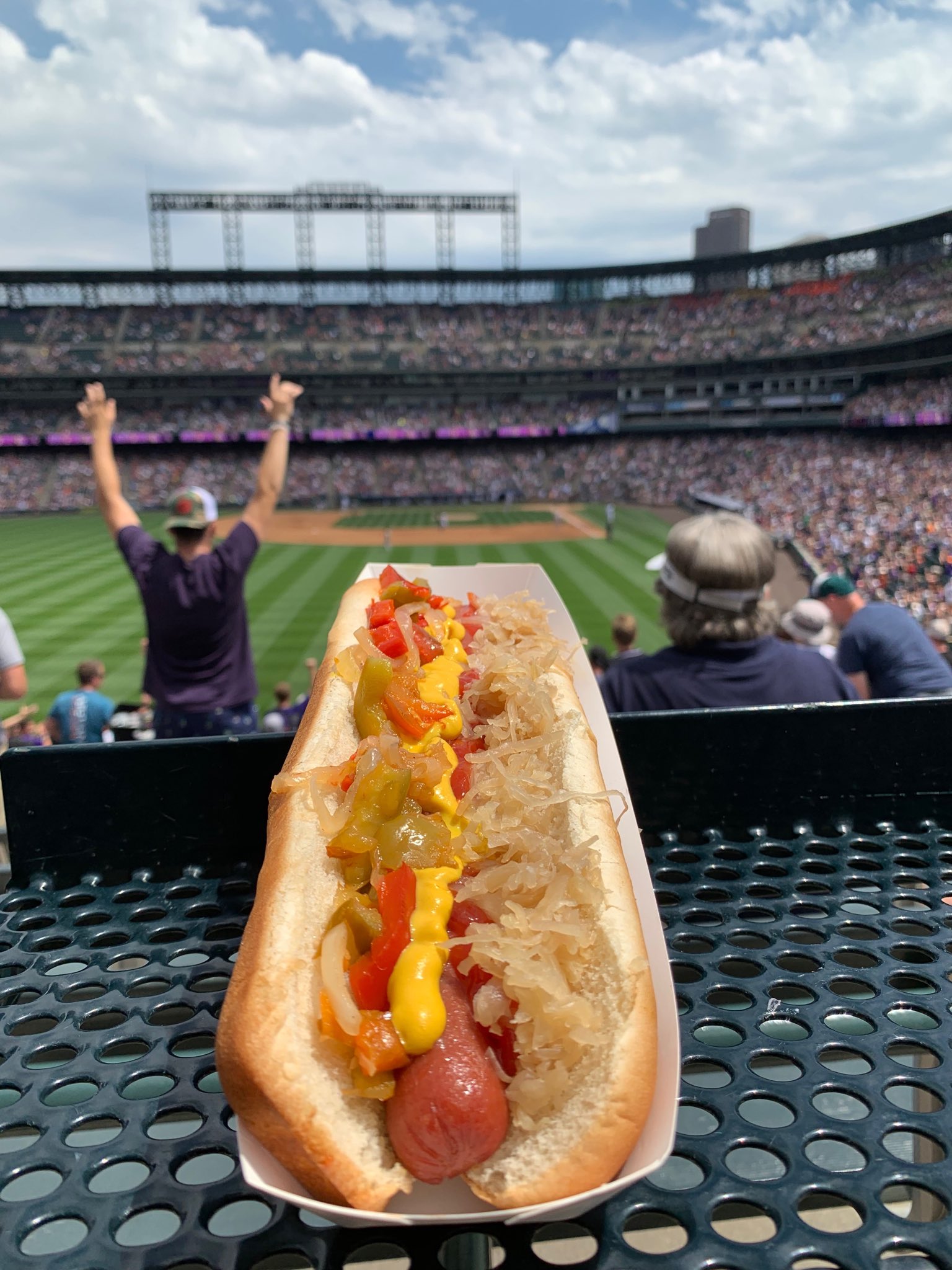 Authentic Rockie Dog hot dog