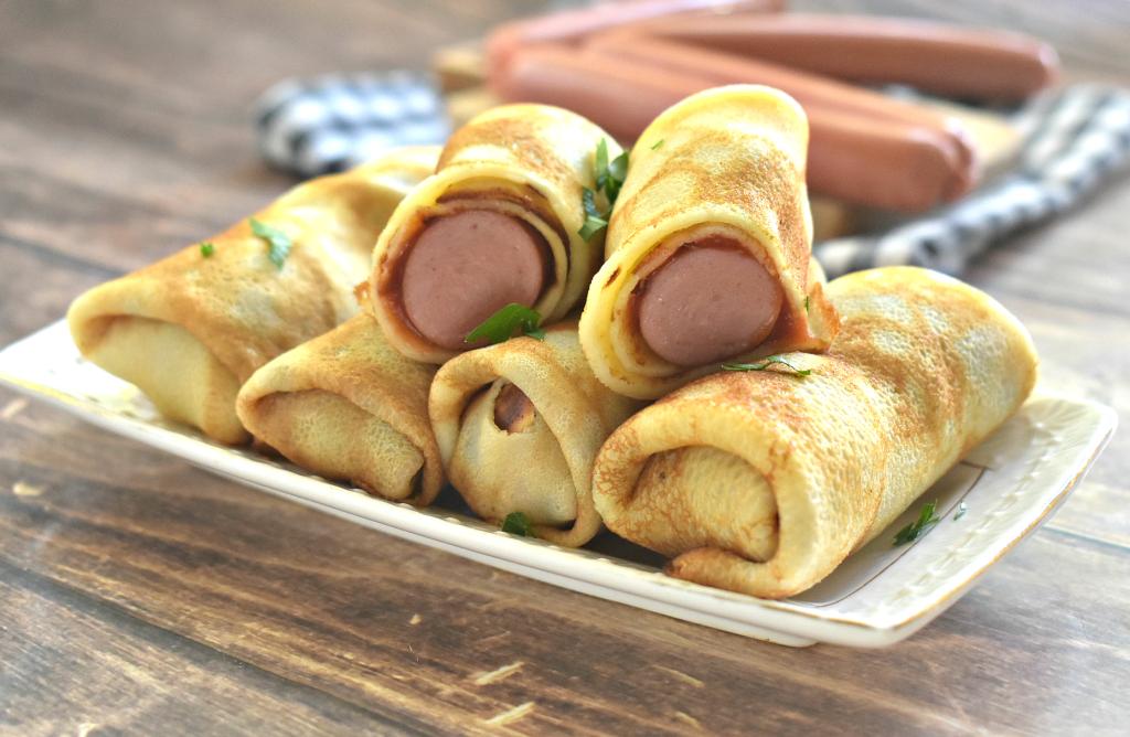 Authentic Russian/Siberian Blini Dog hot dog