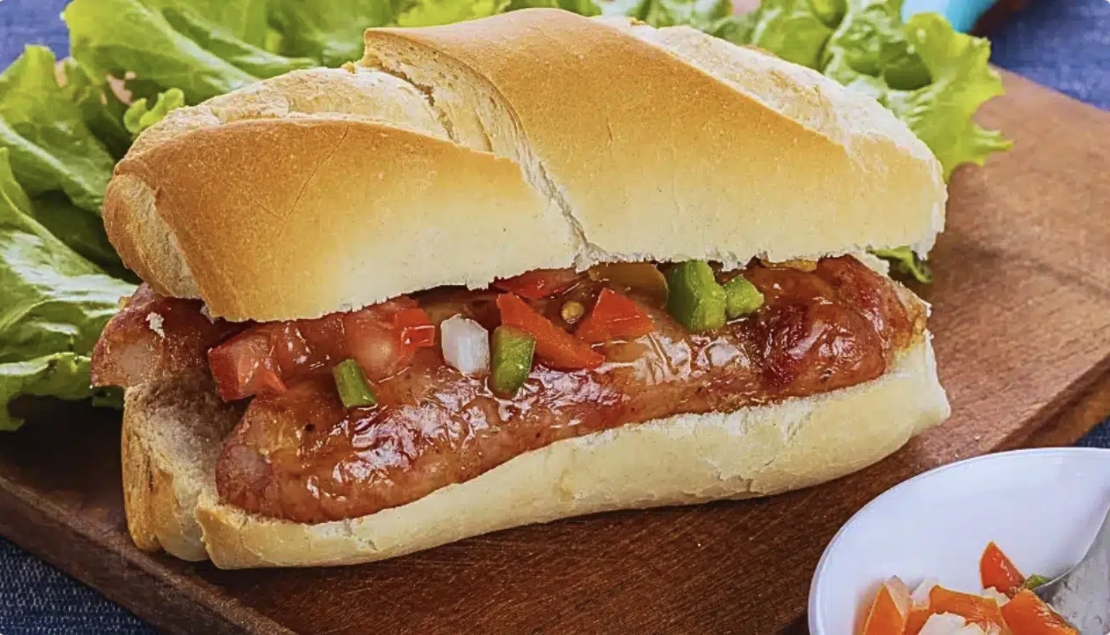 Authentic Salsipão hot dog