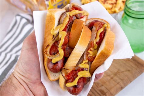 Authentic Sausage Sizzle hot dog