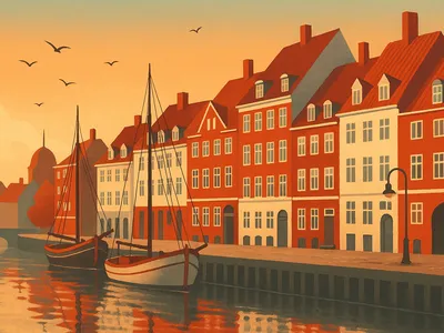 Danish Ristet Hotdog hot dog