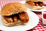 Authentic Saveloy in a Bun
